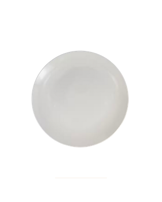 Salad Plate  White Glaze