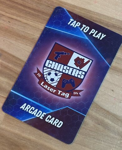 $75 ARCADE GAME CARD