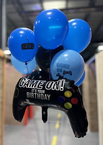 Gamer Boy Deluxe Balloon Bouquet