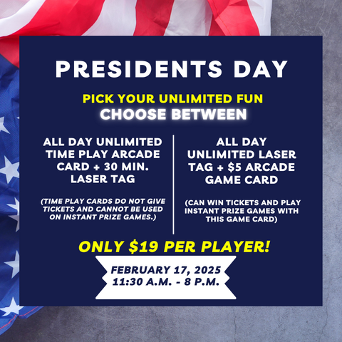 PRESIDENT'S DAY SPECIAL