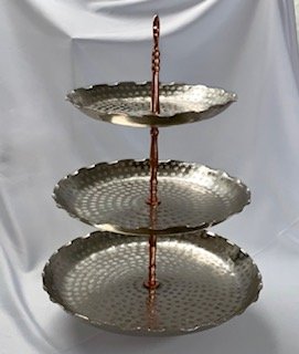 Hammered Copper Collection: 3-Tier Display