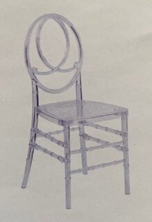 Chairs, Phoenix Collection - Crystal