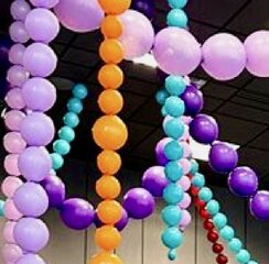 Balloon Art Display, Custom