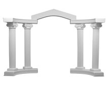 Greek-Roman Style Colonnade Arch