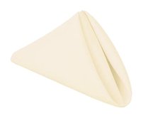 Napkin: Solid Poly Ivory