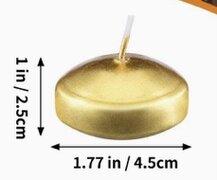 Candle: Floating Gold