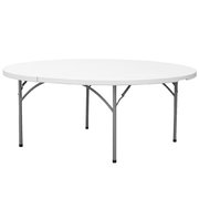 5' Round Table, Fold-in-Half