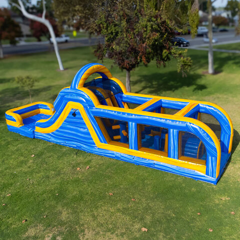 BLUE WAVE OBSTACLE COURSE RENTAL