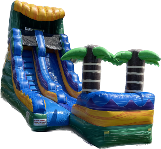 16 FT JUNGLE SLIDE