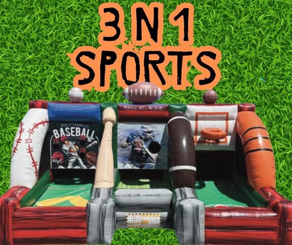 3 N 1 SPORTS GAME RENTAL