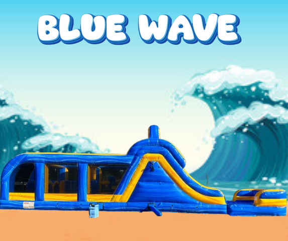 BLUE WAVE OBSTACLE COURSE RENTAL