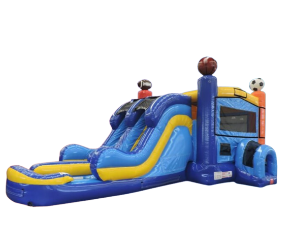 Sports Double Lane Bounce And Slide For Rent