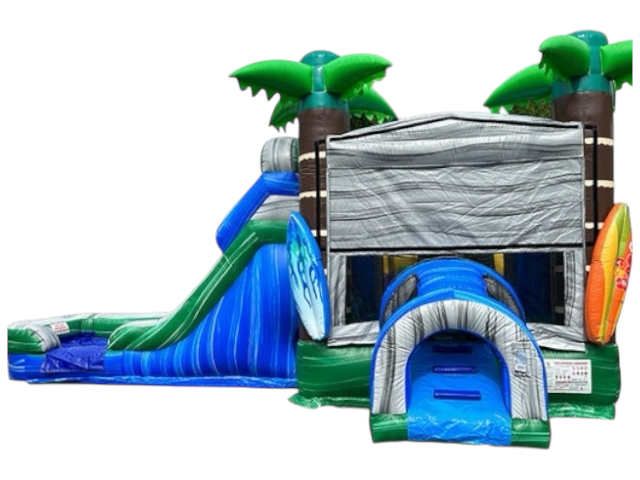 SURFER BOUNCE HOUSE AND SLIDE COMBO RENTAL