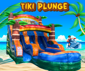 16 FT TIKI PLUNGE DL SLIDE 