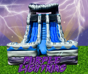16 FT PURPLE LIGHTNING DL SLIDE
