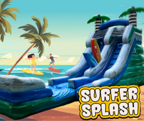 17 FT SURFER SPLASH SLIDE