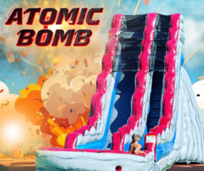 ATOMIC BOMB SLIDE WITH POOL