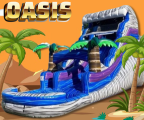 20 FT OASIS SLIDE WITH POOL