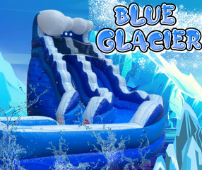 17 FT BLUE GLACIER CURVE SLIDE