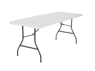 6 FT WHITE OR BLACK TABLE