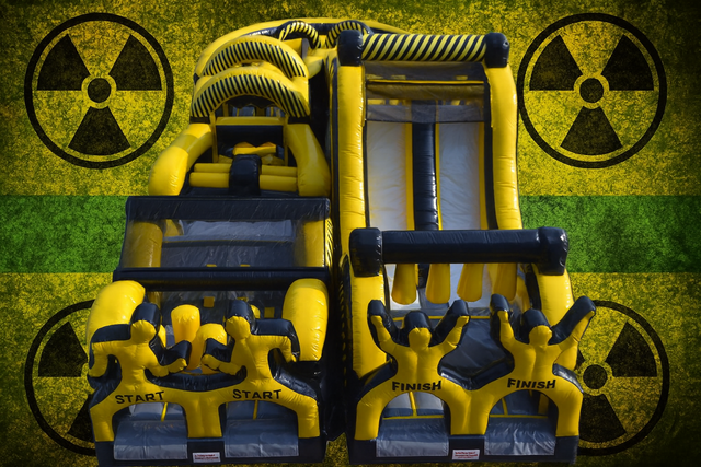 90FT Meltdown Obstacle Course