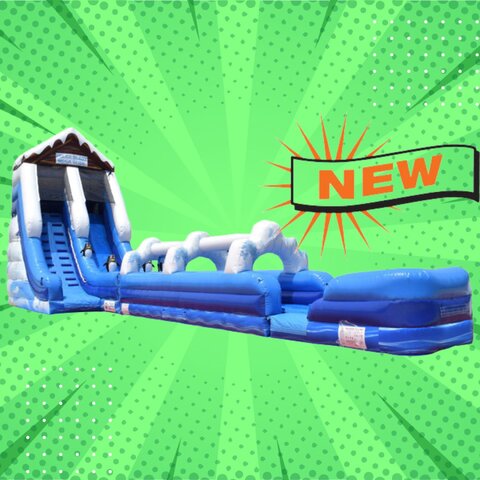 20Ft Polar Blast Mega Tubing Water Slide