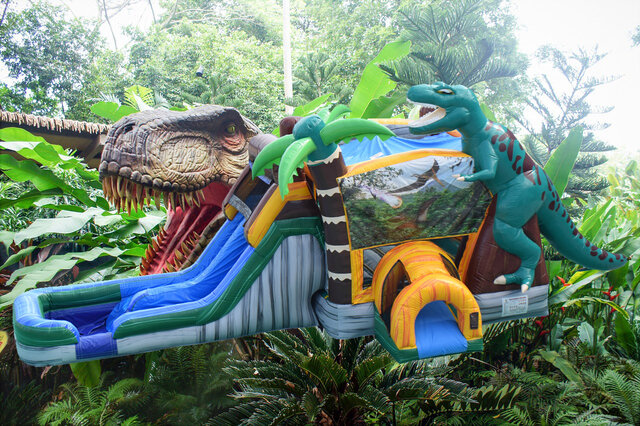 Jurassic Dinosaur Water Slide