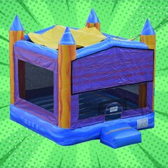 14Ft Modular Bounce House Marble