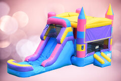 Pink And Purple Combo Water Slide
