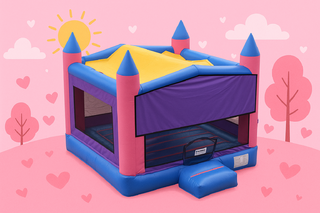 Modular Bounce House Pink