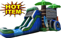 Tropical Combo Dual Lane Slide "Dry Use Only"