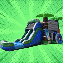 Tropical Combo Water Slide