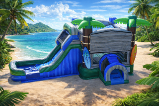 Tropical Combo Slide 'Dry Use Only'