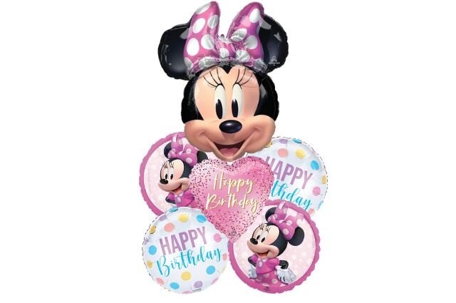 Minnie Mouse Balloon Bouquet