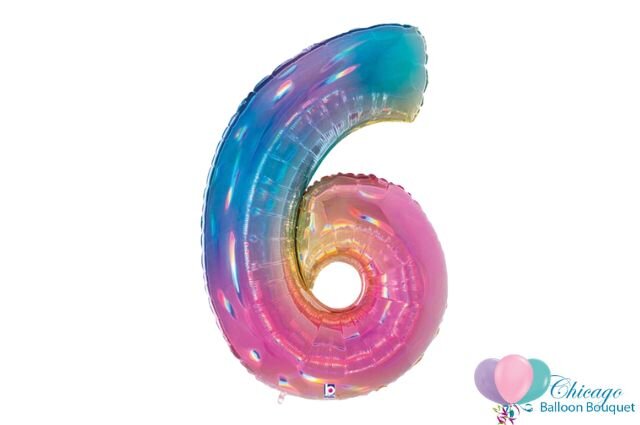Six Number Balloon