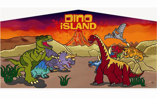 Dino Island Banner Theme
