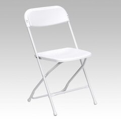 White Folding chair