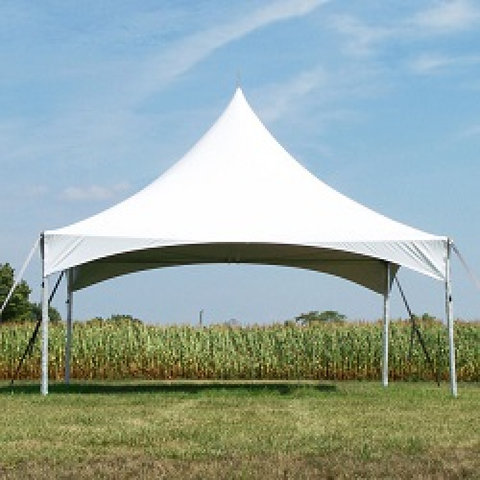 20 x 20 High Peak Frame Party Tent - White