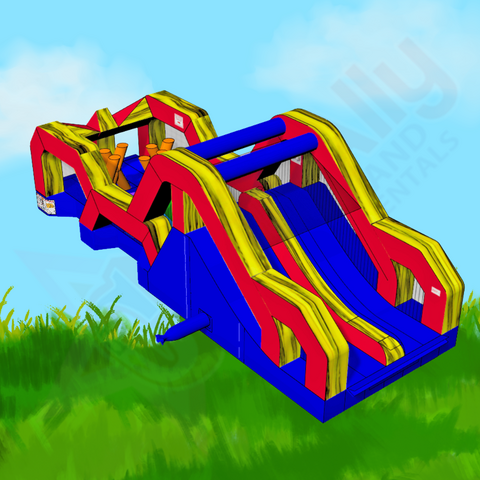 Ninja 35 Inclined Obstacle Course