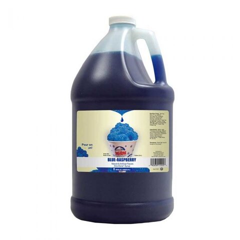 Blue Raspberry Snow Cone Syrup (1 Gallon)