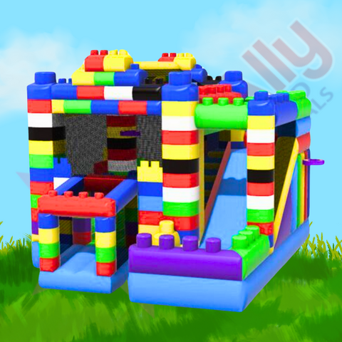 Building Blocks Jump and Slide Dry