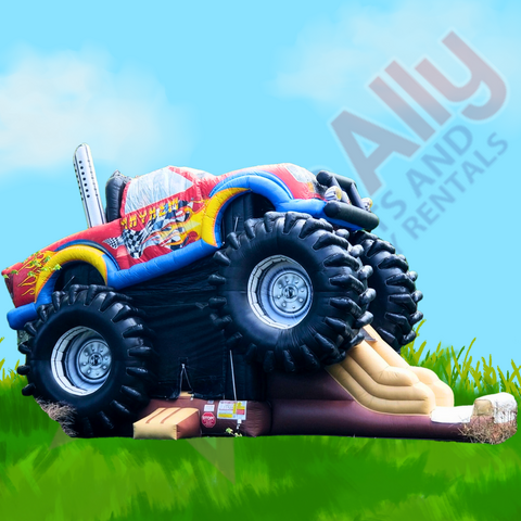 Giant Monster Truck Combo Dry