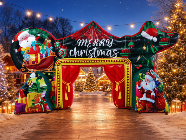Christmas Inflatable Arch