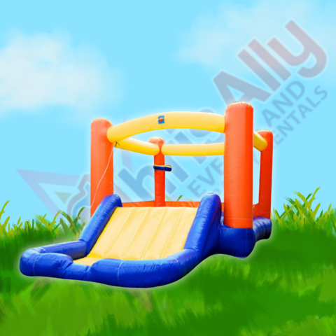 Jr. Orange Jump and Slide