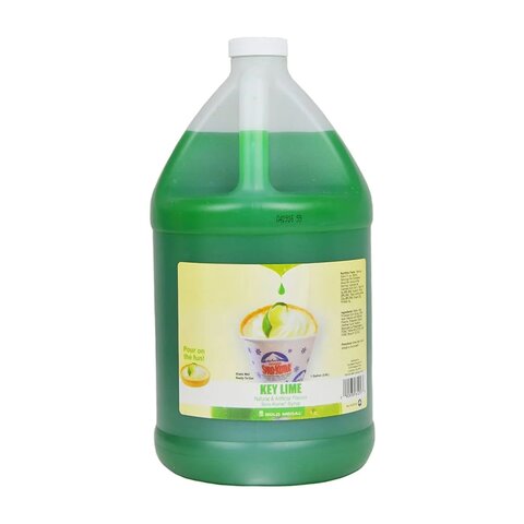 Key Lime Snow Cone Syrup (1 Gallon)