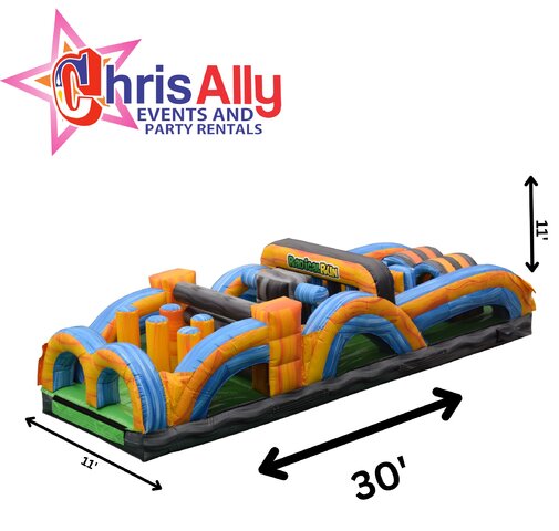 Marble Run 7 Elements Obstacle Course