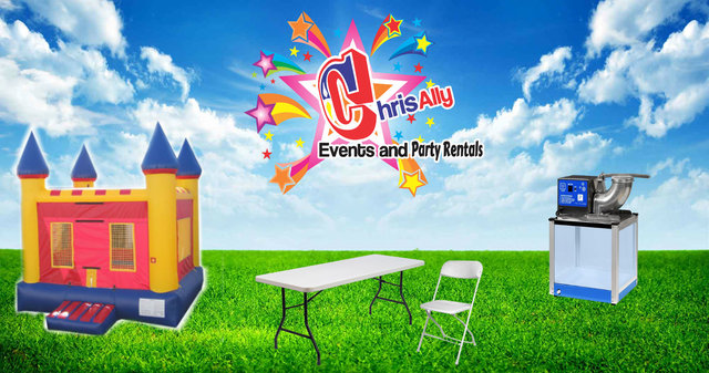 Bounce House, Concession, Tables and Chairs Package