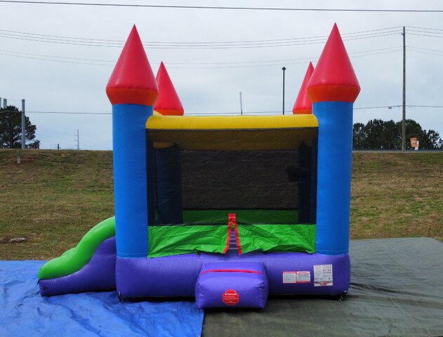 Small Castle  Combo Dual Slide Toddler