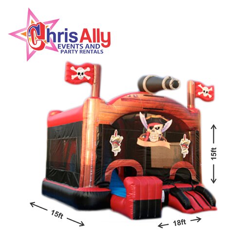 Pirate Bounce Combo Customer Pick Up (kids 6 years old or younger)
