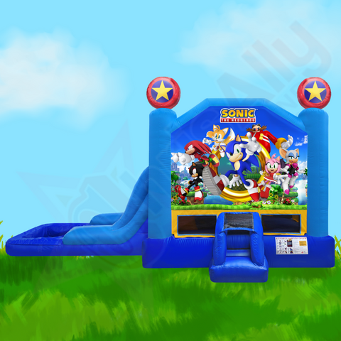 Sonic Jump and Slide Combo Dry/Wet